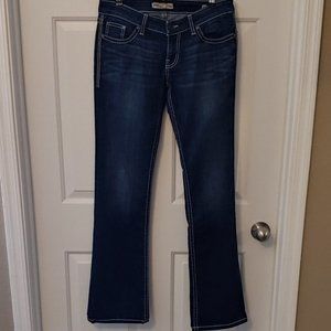 BUCKLE BKE STELLA lowrise bootcut jeans size 28 L